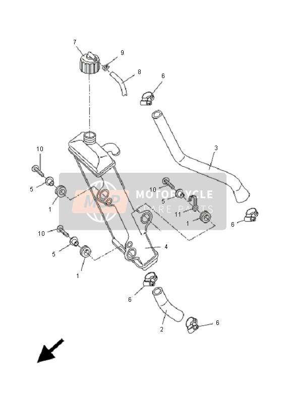 1D4E24910000, Morsetto, Yamaha, 1